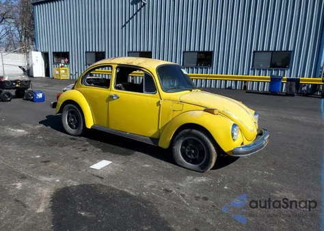 1974 Volkswagen Beetle z USA, uszkodzony, nr VIN 1342089757